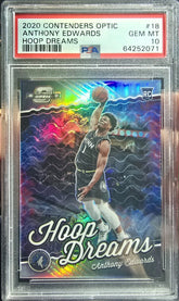 PSA 10 Anthony Edwards Rookie Card