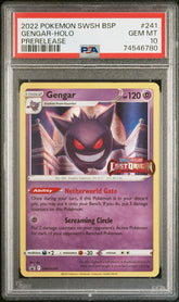 PSA 10 Gengar Fossil