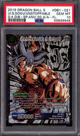 PSA 10 Goku Ultra Instinct