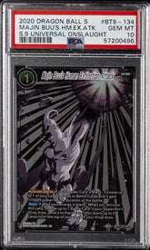 PSA 10 Majin Buu