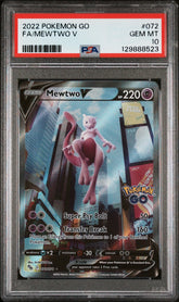 PSA 10 Mewtwo Base Card