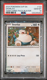 PSA 10 Snorlax Holo