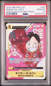 PSA 10 Japanese Monkey D. Luffy