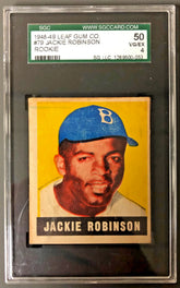 ACKIE ROBINSON Rookie Card RC
