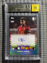 Lamine Yamal Topps Mourinho Platinum EURO RC Auto Rainbow /5 BGS 9.5 AUTO 10