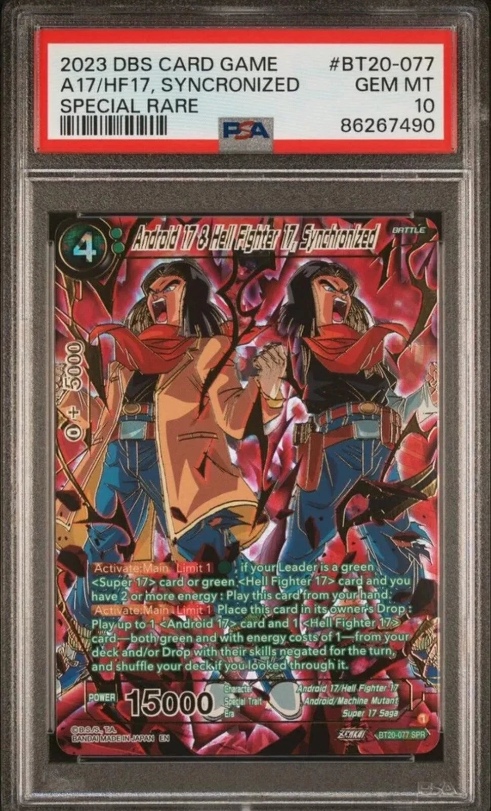 PSA 10 Android 17