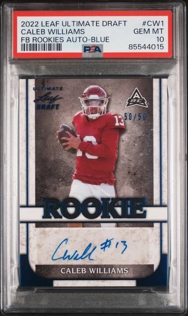 PSA 10 Caleb Williams Rookie Card