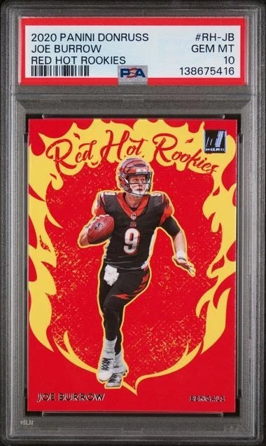PSA 10 Joe Burrow Rookie Card