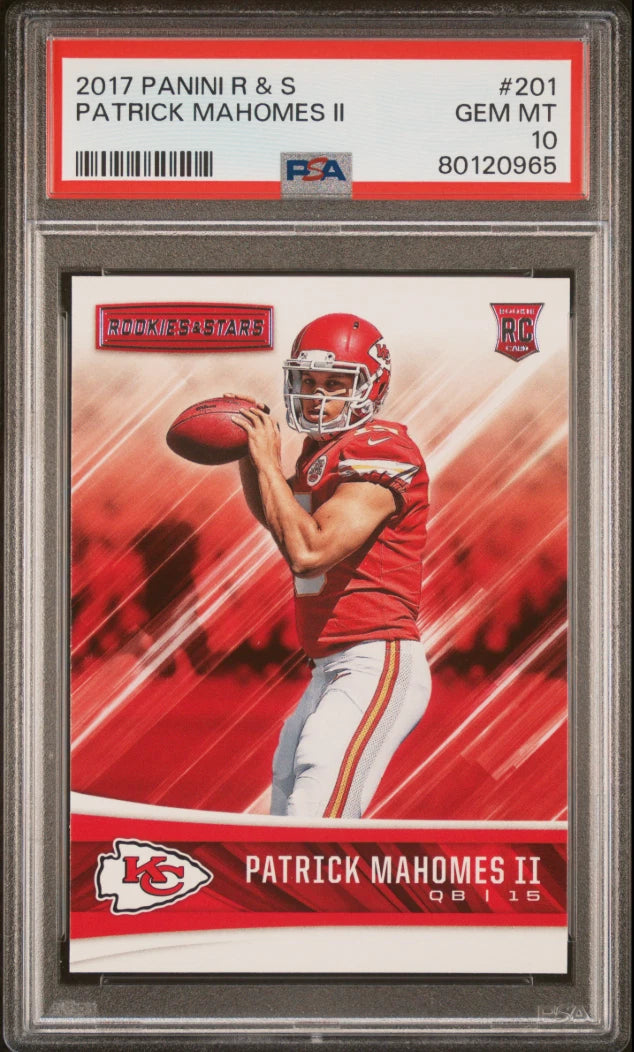 PSA 10 Patrick Mahomes Rookie Card