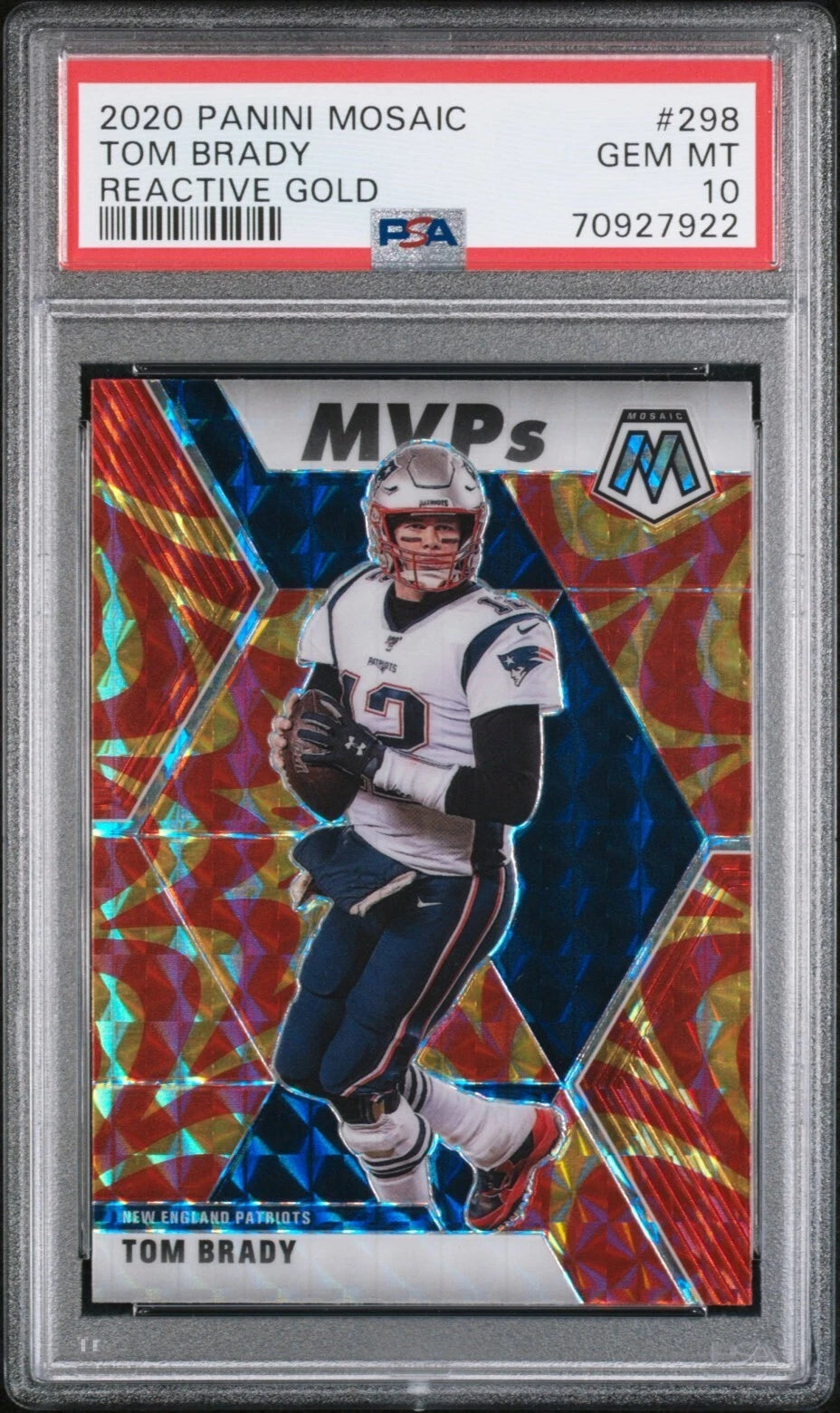 PSA 10 Tom Brady Card